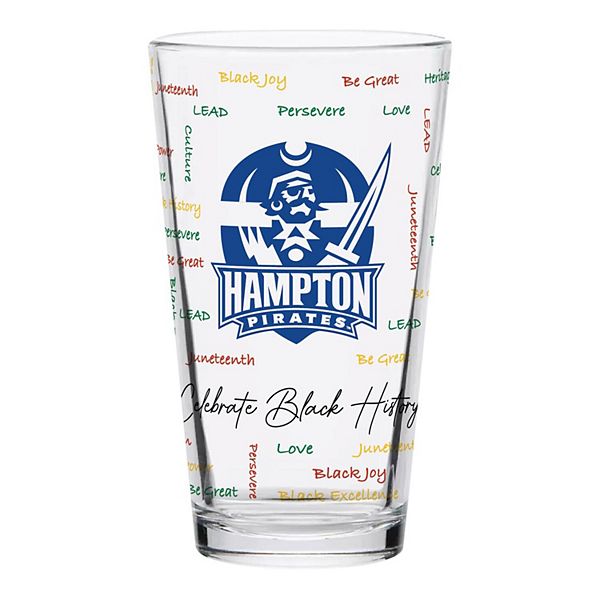 Hampton Pirates 16oz. Pint Glass Indigo Falls