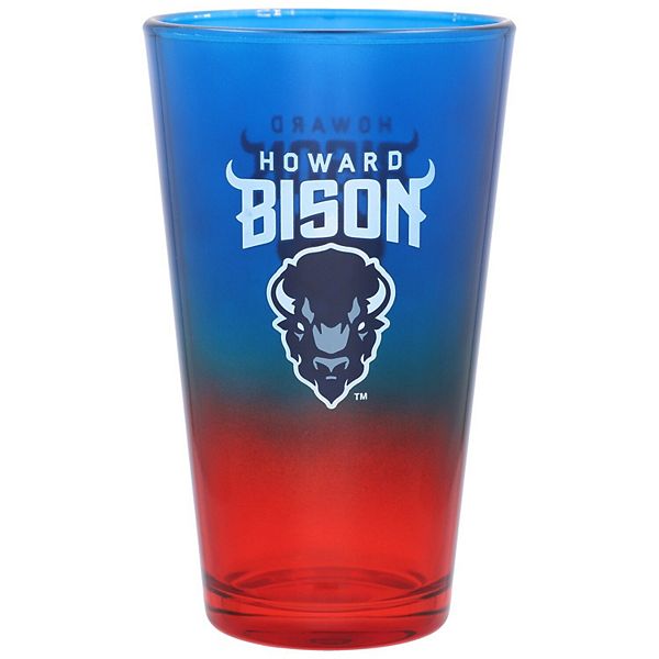 Howard Bison 16oz. Ombre Pint Glass The Memory Company