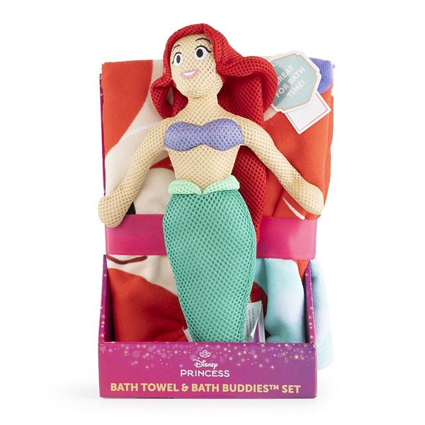 Disney's The Little Mermaid Bath Buddy Set Licensed Character