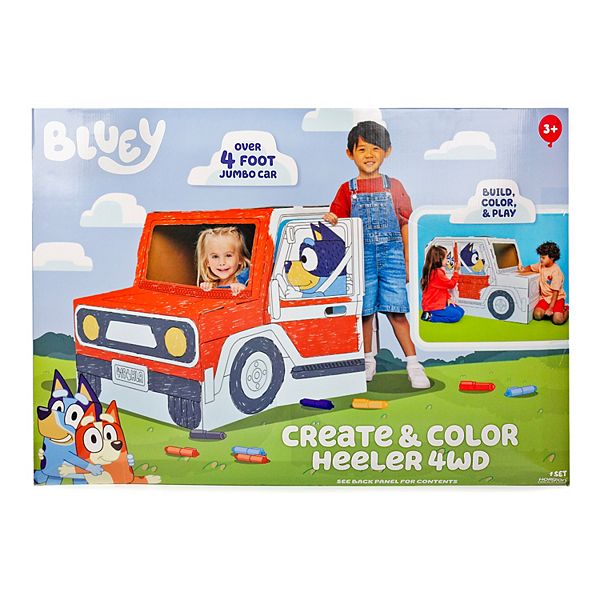 Bluey Color & Create Heeler Car Bluey