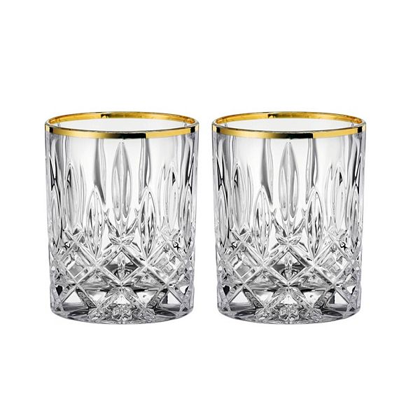 Nachtmann Noblesse Gold Whiskey Tumbler, Set Of 2 Nachtmann