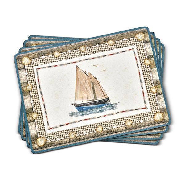 Pimpernel Coastal Breeze Placemats, Set Of 4 Pimpernel