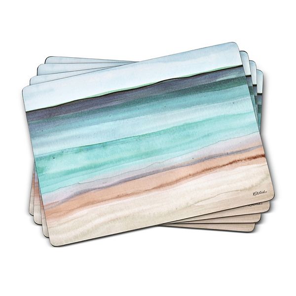 Pimpernel Coastal Shore Placemats, Set Of 4 Pimpernel