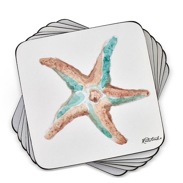 Pimpernel Coastal Shore Coasters, Set Of 6 Pimpernel