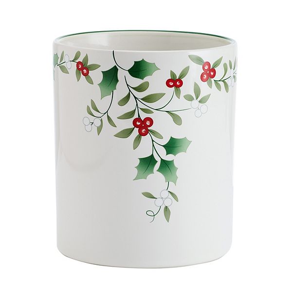 Pfaltzgraff Winterberry Kitchen Utensil Crock Holder Pfaltzgraff