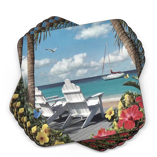 Pimpernel In The Sunshine Coasters, Set Of 6 Pimpernel