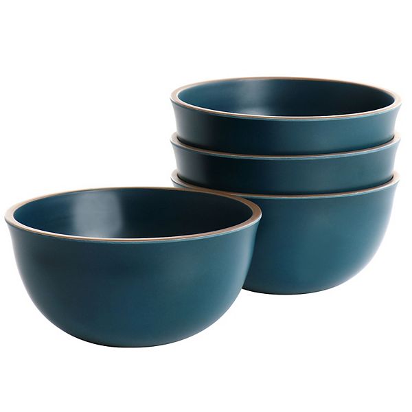 Gibson Home Rockabye 4 Piece Melamine Cereal Bowl Set Gibson Home