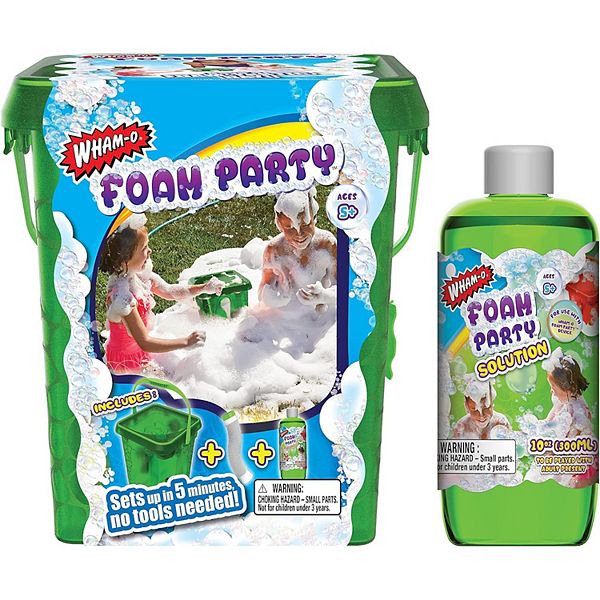 Wham-O Foam Party Bucket Foam Maker for Kids Foam Parties Wham-o