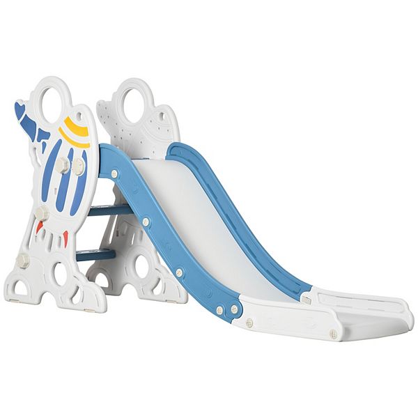 Qaba Toddler Slide Indoor For Kids 1.5-3 Years, Climber Slide Playset Qaba