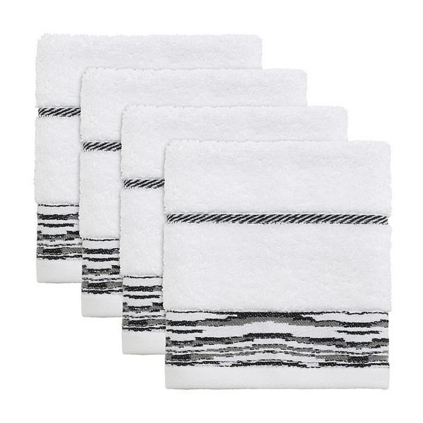 Nicole Miller Sydney 4-pc. Washcloth Set Nicole Miller New York