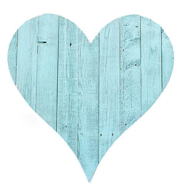 Rustic Farmhouse Medium Reclaimed Wooden Heart BarnwoodUSA