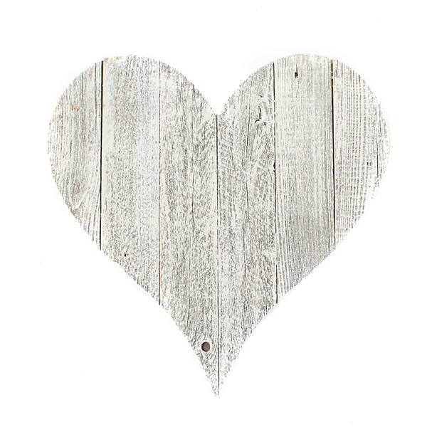 Rustic Farmhouse Extra Large Reclaimed Wooden Heart BarnwoodUSA