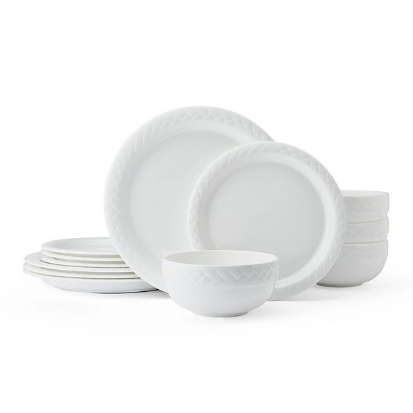 Mikasa Shay 12-Piece Dinnerware Set MIKASA