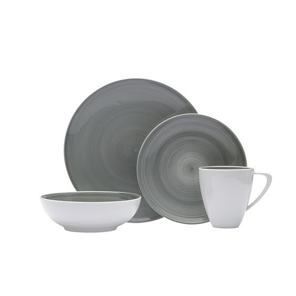 Mikasa Savona Grey 4-Piece Place Setting MIKASA