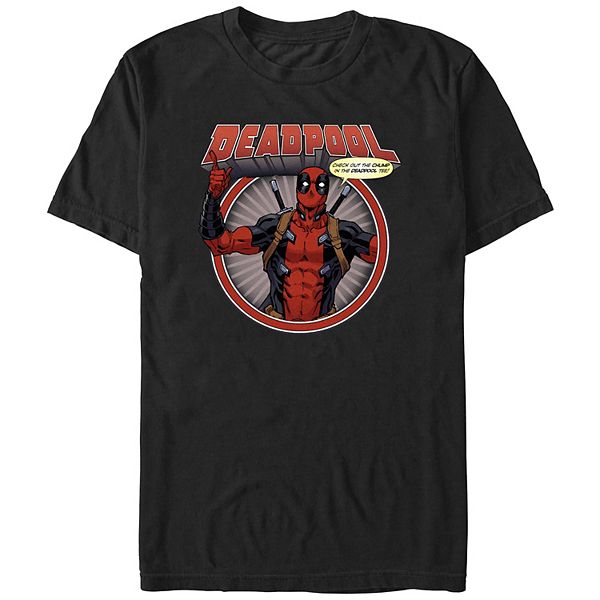 Мужская Футболка Marvel Deadpool Check Out The Chump In The Deadpool Graphic Tee Marvel