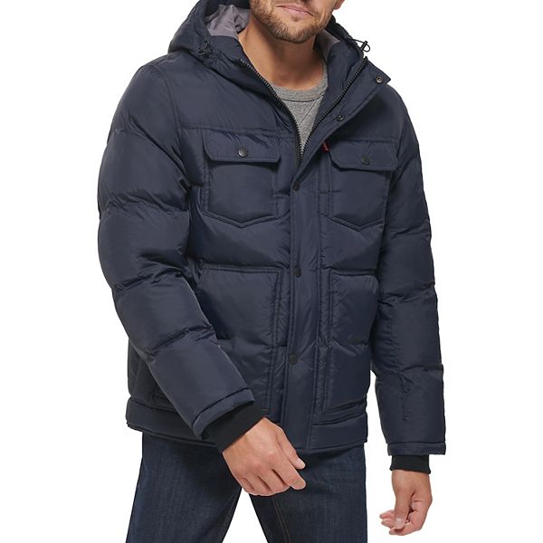 Мужская Повседневная куртка Levi's® Heavyweight Hooded Puffer Levi's®