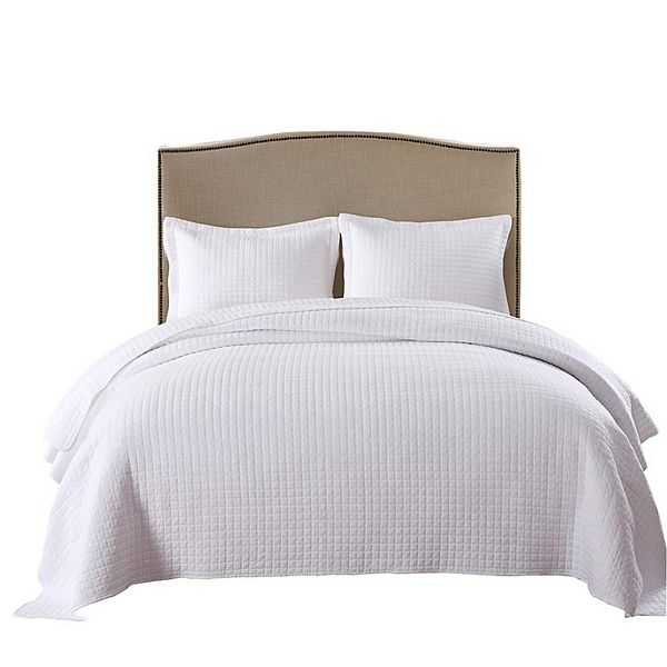 Marcielo 3 Pcs 100% Cotton Quilt Bedspread Set Bed Coverlets MarCielo