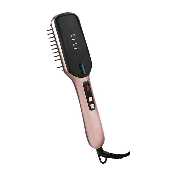 ELLE Heated Ion Straightening Ceramic Hair Brush Elle