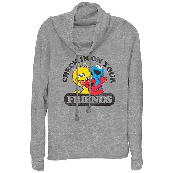 Женская Футболка PBS Kids Check In On Your Friends Cowlneck PBS Kids