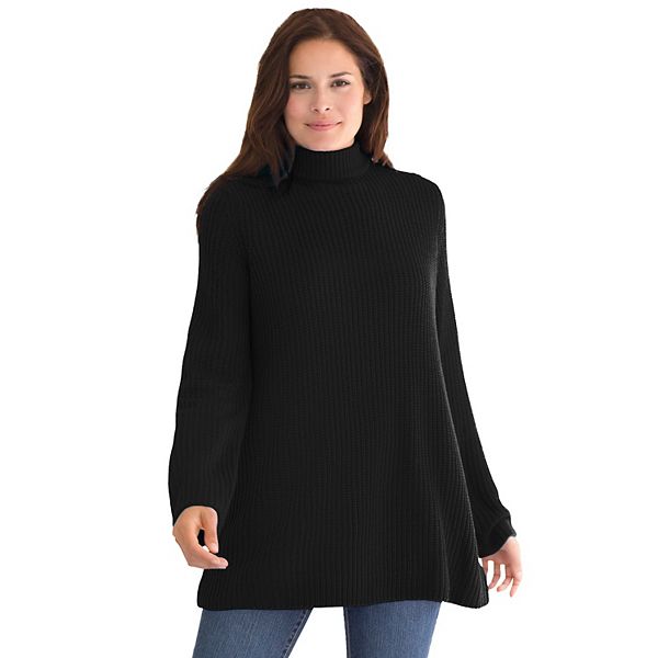 Женский Свитер Woman Within Pullover Shaker Swing Woman Within