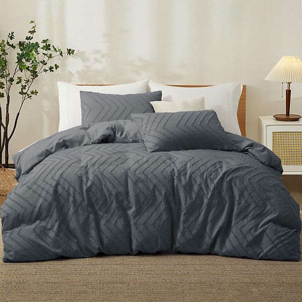 Unikome Super Soft Breathable All Season Comforter Set Chic Home Bedding Sets UNIKOME