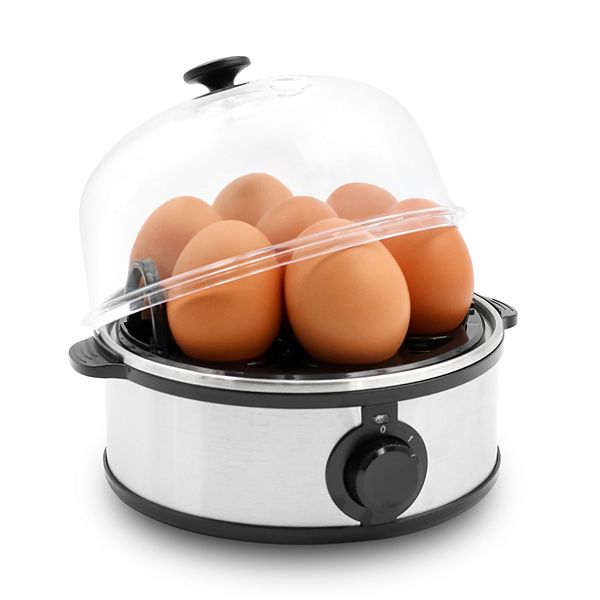 Elite Cuisine Automatic Easy Egg Cooker, 7 Eggs Elite