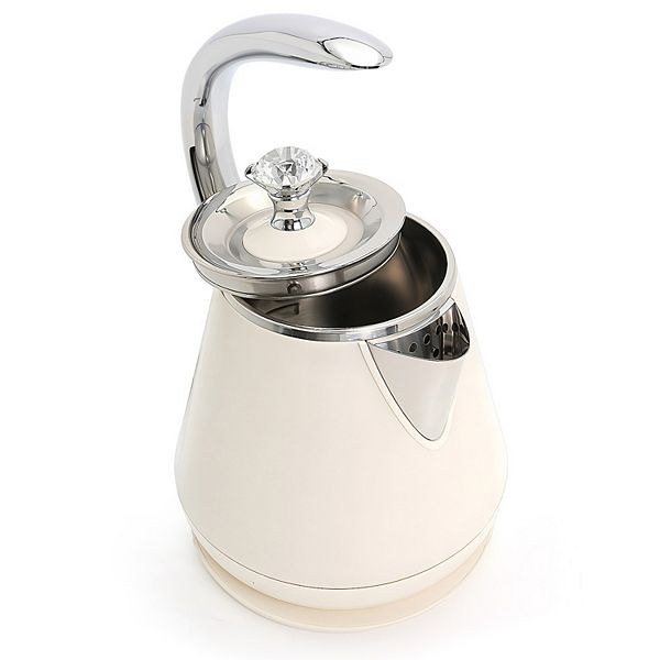 Elite Cuisine 1.25-qt. Cool-Touch Stainless Steel Electric Kettle Elite