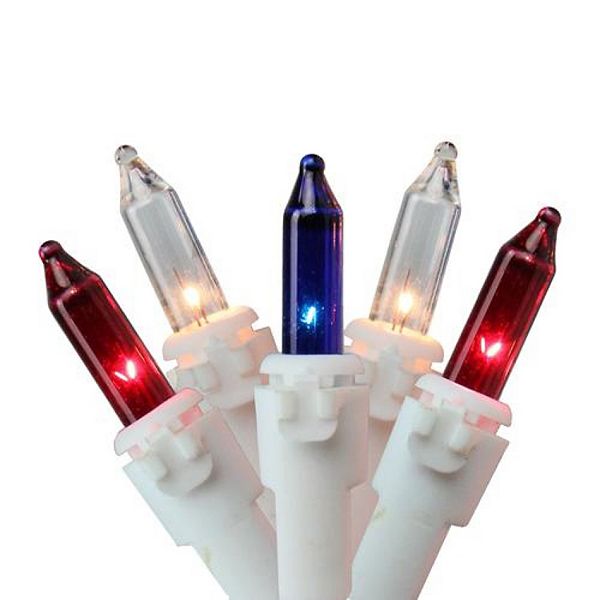 Brite Star 150-Bulb Red & Blue Chasing Mini Christmas Lights Brite Star