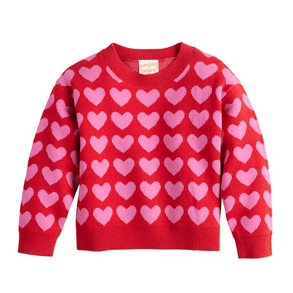 Детский Кардиган Jumping Beans Jacquard Heart Print Jumping Beans