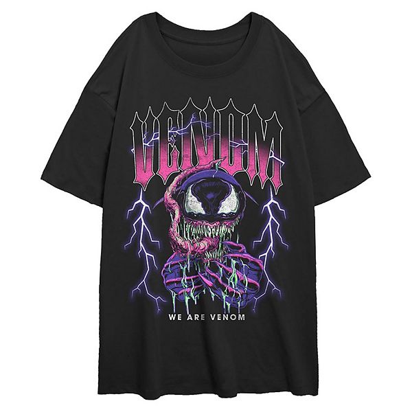 Женская Футболка Marvel Spider-Man Lightning Venom Oversized Marvel