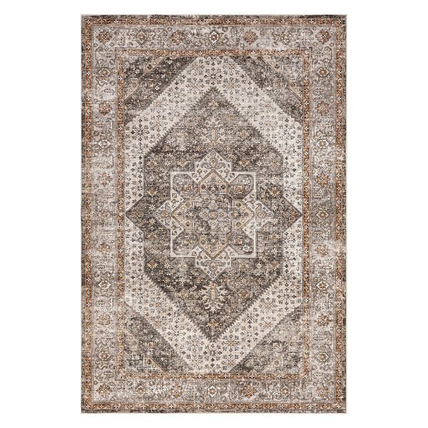 nuLOOM Sanna Distressed Medallion Area Rug NuLOOM