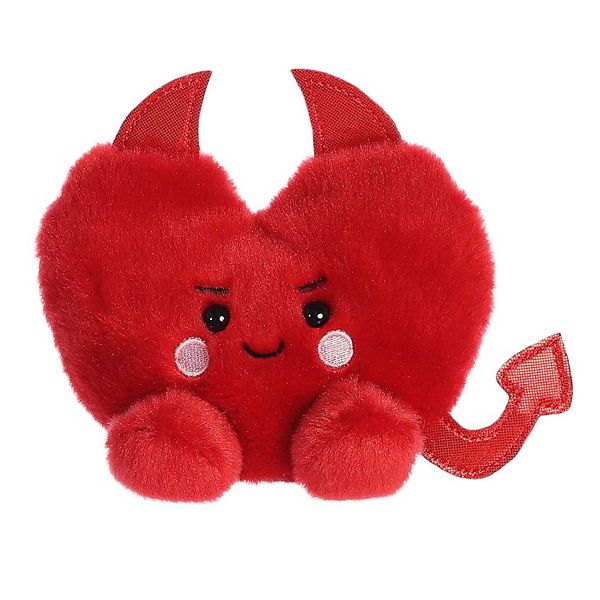 Aurora Mini Red Palm Pals 5" Klaus Heart Adorable Stuffed Animal Aurora