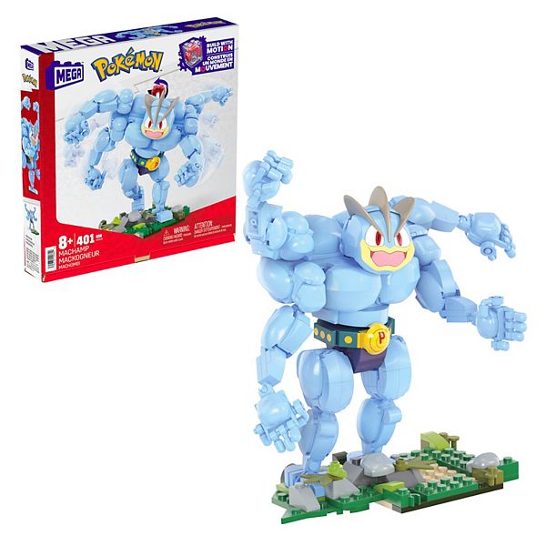 Mega Bloks Pokémon Machamp 401-Pieces Building Toy Kit Mega Bloks