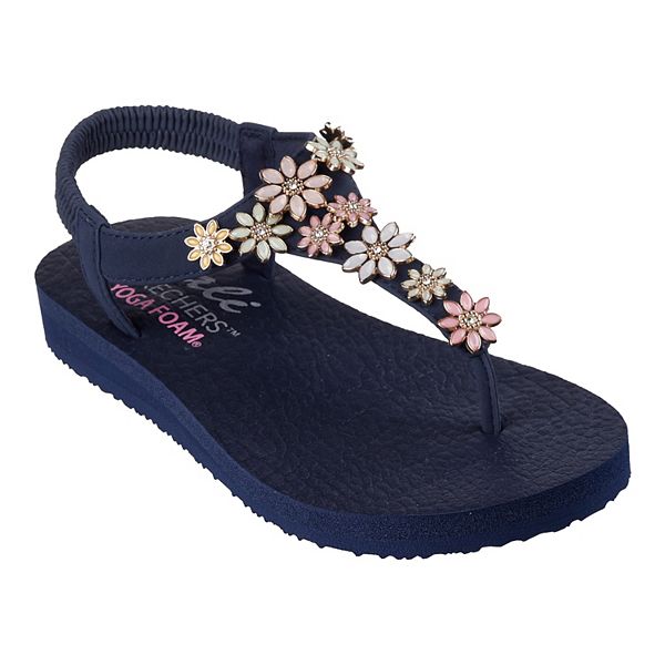 Женские сандалии Skechers Cali® Meditation Happy Daisies с эластичной подошвой Skechers