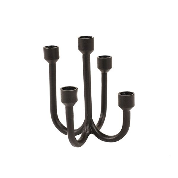 Matte Black Candelabra Unbranded