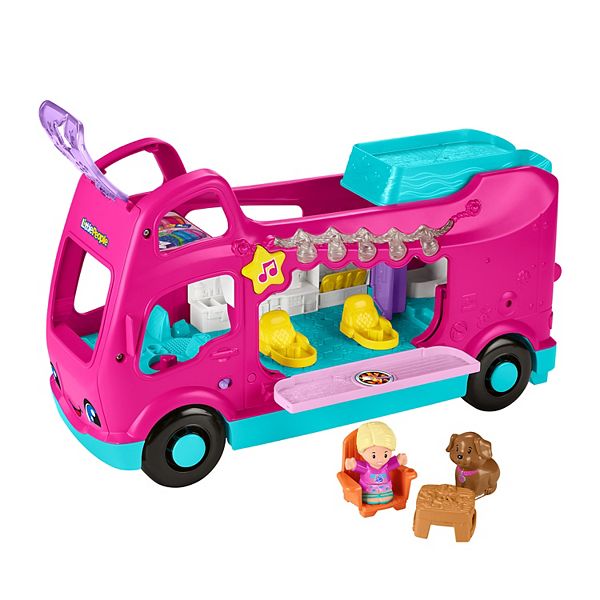 Fisher-Price Little People 2-Figure Barbie Little Dreamcamper RV Playset Fisher-Price