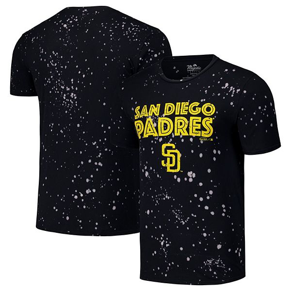 Мужская Футболка Majestic Threads San Diego Padres Splatter Majestic Threads