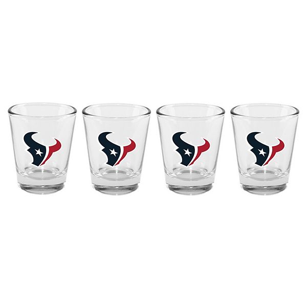 The Memory Company Houston Texans 4-Pack 2oz. Shot Glass Set The Memory Company