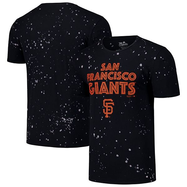 Мужская Футболка Majestic Threads San Francisco Giants Splatter Majestic Threads