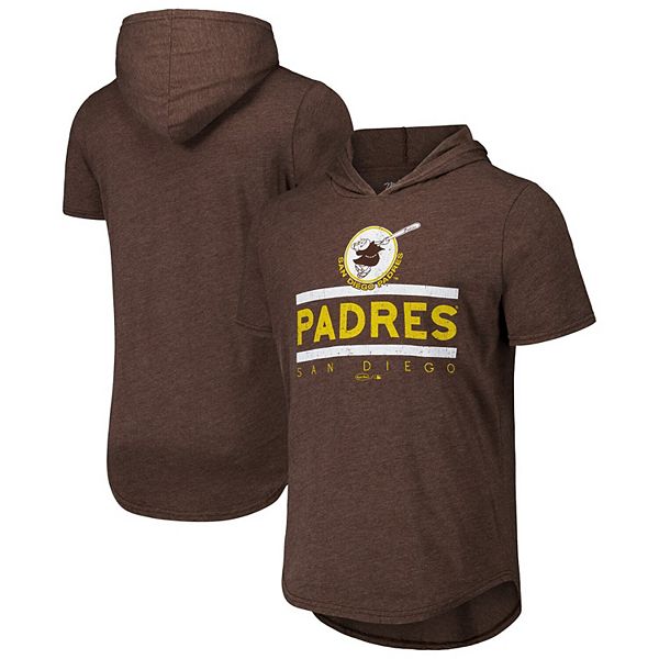 Мужская трикотажная толстовка-худи с логотипом San Diego Padres от Majestic Threads Majestic Threads