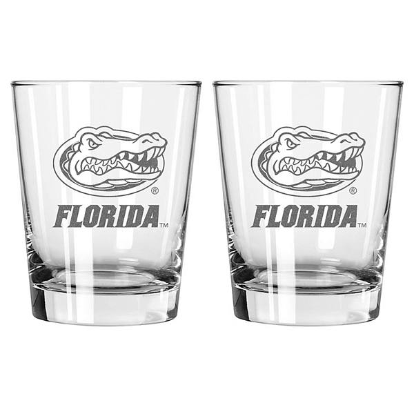 The Memory Company Florida Gators 2-Pack 15oz. Double Old Fashioned Glass Set The Memory Company