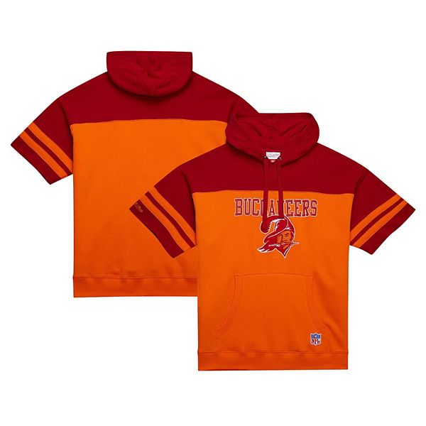 Мужская Футболка Mitchell & Ness Orange Tampa Bay Buccaneers Off Field Vintage Logo Mitchell & Ness