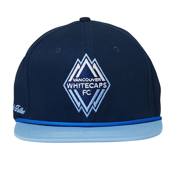 Унисекс кепка Snapback с вышивкой Vancouver Whitecaps FC, 100% хлопок Live Breathe Futbol