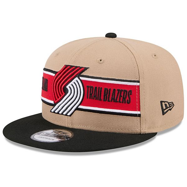 Кепка Snapback 9FIFTY Portland Trail Blazers 2024 NBA Draft с вышивкой для подростков New Era