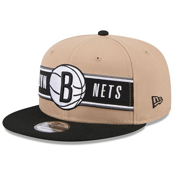 Кепка для молодежи Brooklyn Nets 2024 NBA Draft 9FIFTY с высоким верхом и сеткой New Era