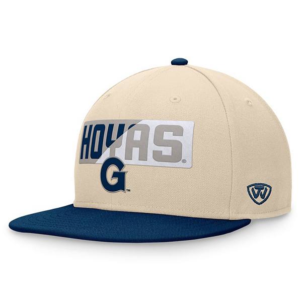 Мужская кепка Snapback Goalaso цвета хаки с логотипом Georgetown Hoyas Top of the World