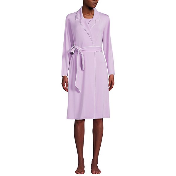 Women's Lands' End Tie Front Cooling Robe Lands' End