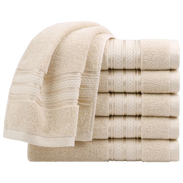 Hand Towels For Bathroom 13 X 29 Inches 100% Cotton, Oversized Cotton Guest Towels For Hotel Spa PiccoCasa