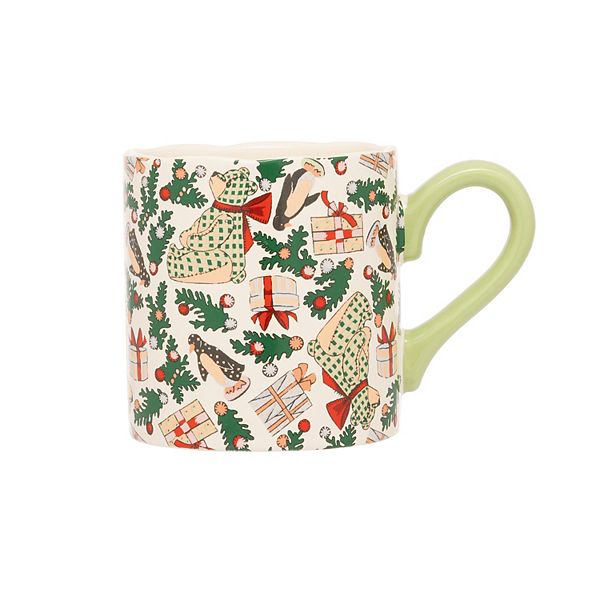 Cath Kidston Christmas Ditsy Shortie Mug Cath Kidston