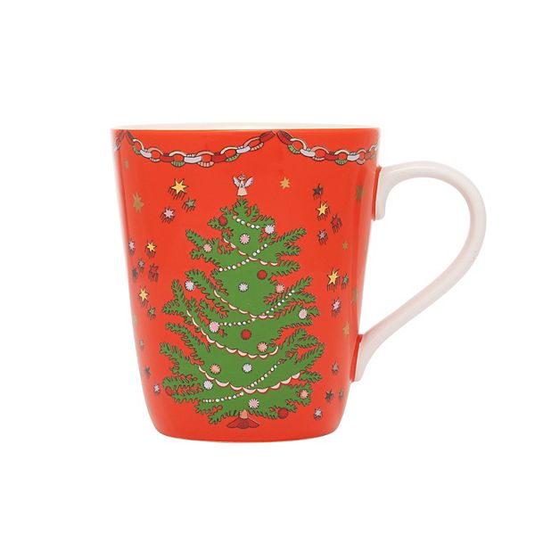 Cath Kidston Red Christmas Tree Stanley Mug Cath Kidston